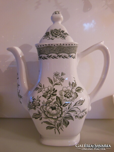 GRINDLEY - 9 db - 1970 - es - KÁVÉSKÉSZLET - PORCELÁN - 1,25 liter - ANGOL - EBAY ÁR 1 KANNA 50 euro