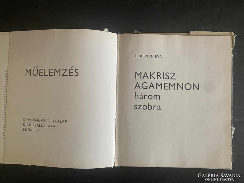 Gerevich Éva: Makrisz Agamemnon három szobra