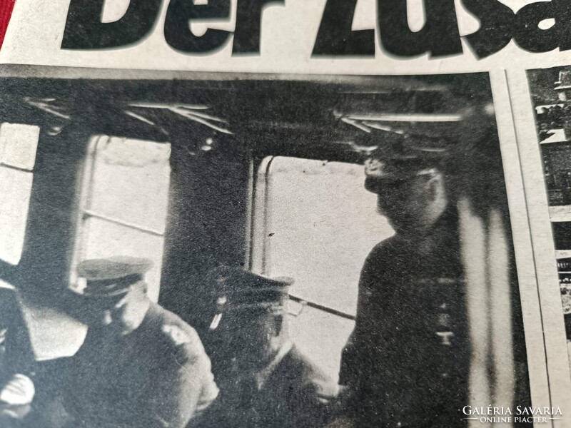Retro Német katonai 1940 Július 3 WEHRMACHT