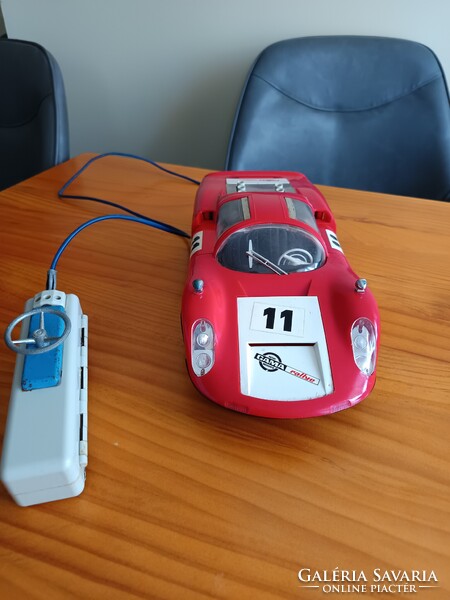 GAMA Porsche Carrera 10 távirányítós autó (1970s, W. Germany) – Működik!