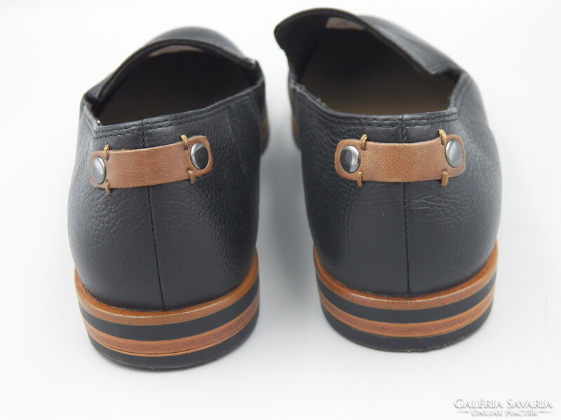 5TH AVENUE bőr loafer, 37,5 -ös
