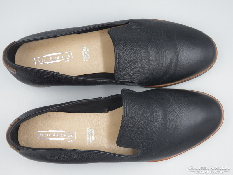 5TH AVENUE bőr loafer, 37,5 -ös