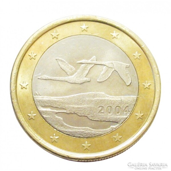 Finnország,1 euro 2004 aUNC+ ötvözet