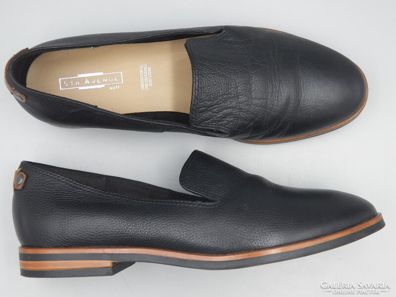 5TH AVENUE bőr loafer, 37,5 -ös