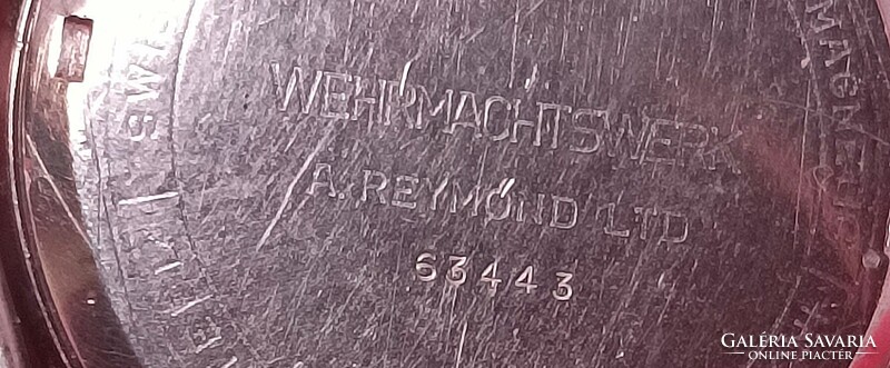 Arsa Unitas 6317 Wehrmachtswerk HATTYÚNYAKAS PRECIZÍROZÓS SZABÁLYZÓVAL