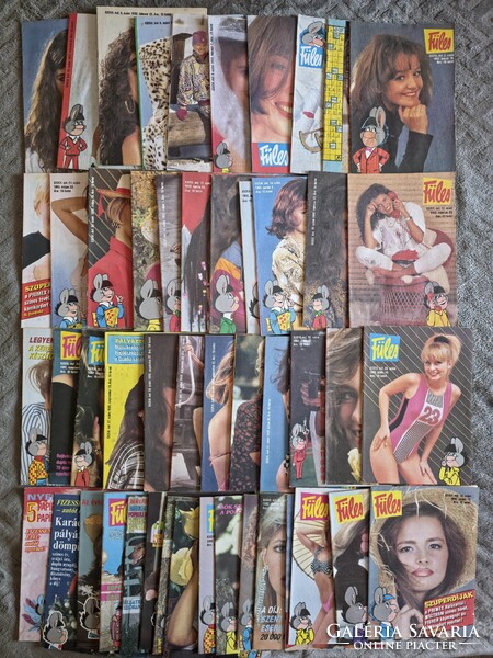 Retro Füles Magazine 1992 Almost Complete Year (49 issues / rare 53rd issue)