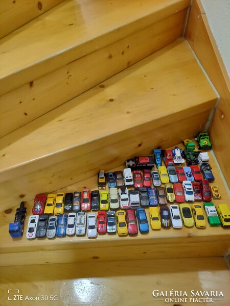 60 Toy Cars in Mixed Condition for Sale
