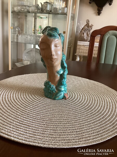 Bimini keramik - Dina Kuhn ( 1891 - 1963 ) - Art deco nő .