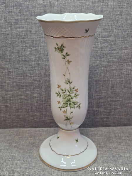Hollóházi Erika Pattern 21 cm Footed Vase