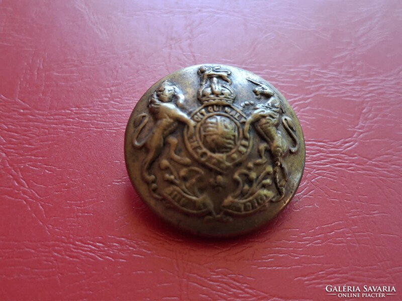 Brit általános szolgálati (General Service) katonai egyenruha-gomb