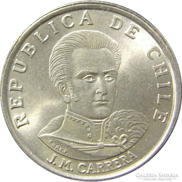Chile 1 Escudo 1972 - José Miguel Carrera - verdefényes