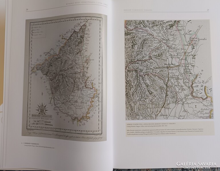 Miskolc régi térképeken 1759-1963.