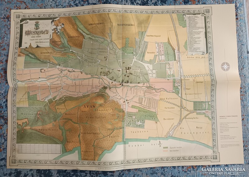Miskolc régi térképeken 1759-1963.