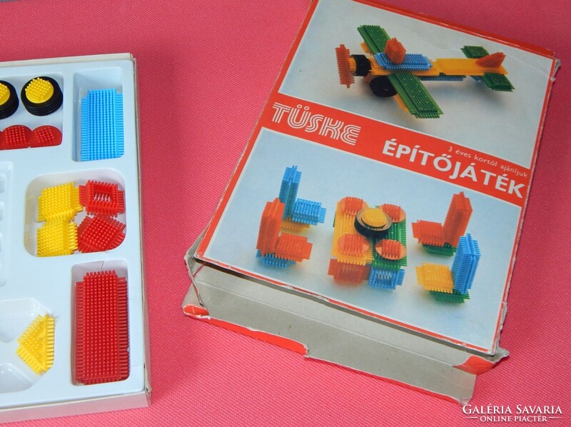 Tüske építőjáték - a 70'-es,80'-as évekből !