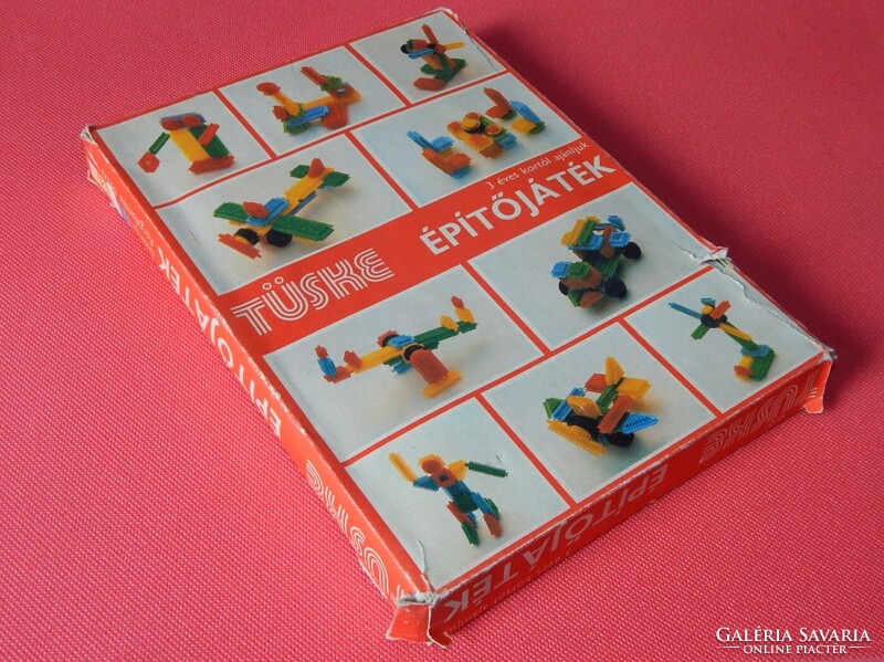 Tüske építőjáték - a 70'-es,80'-as évekből !