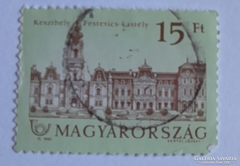 1992 Castles (VI) stamped