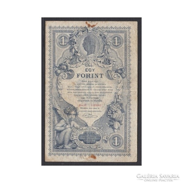 Magyarország,1 gulden/forint 1888 F