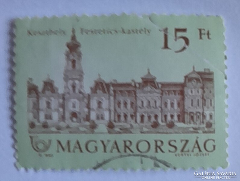 1992 Castles (VI) stamped