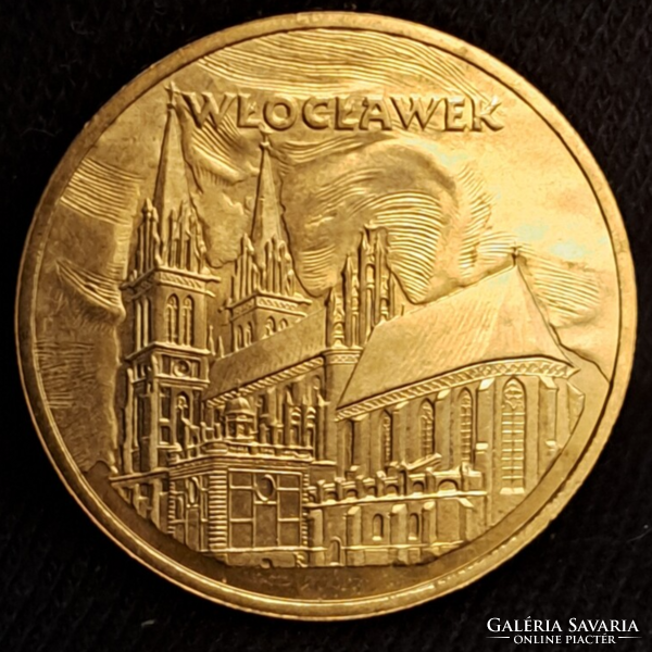 2005. Lengyelország történelmi városai,  Włocławek 2 Zloty (21)