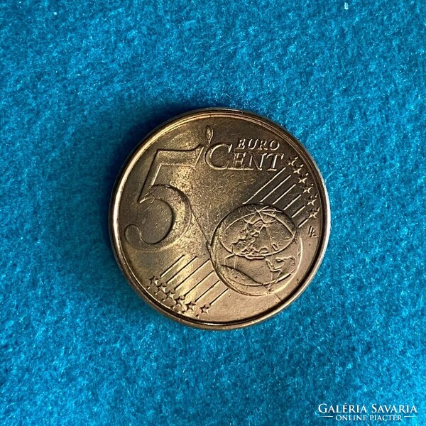 Belgium - 5 euro cents - 2017 coin - Error