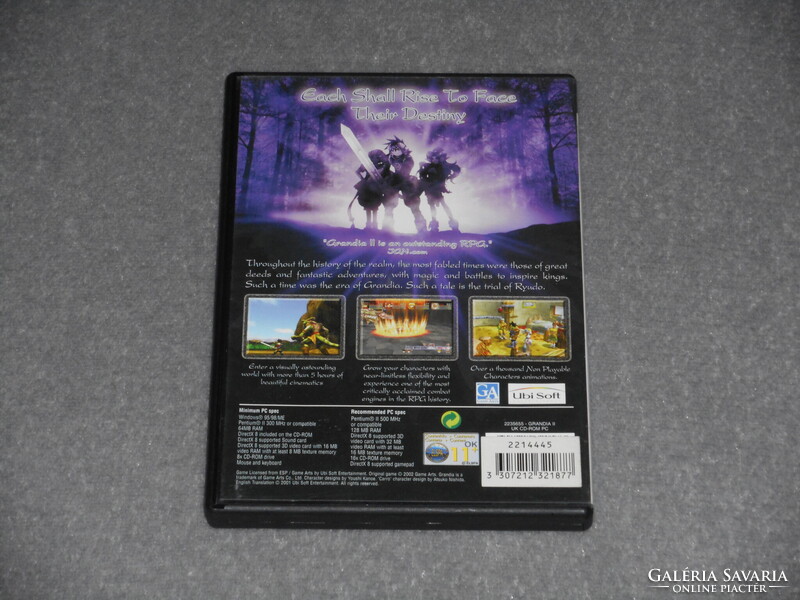 Grandia II 2 Számítógépes PC játék