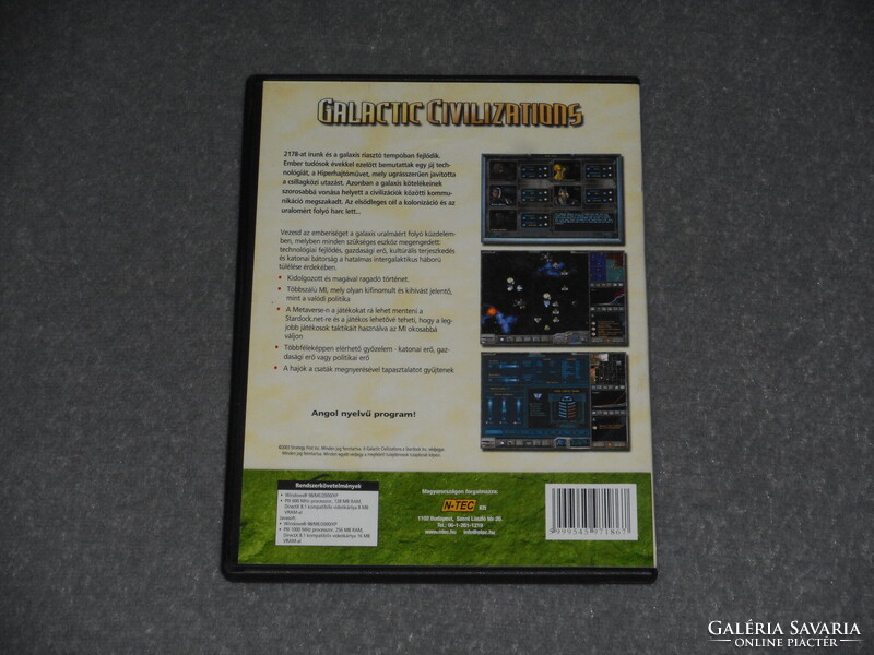 Galactic Civilizations Számítógépes PC játék