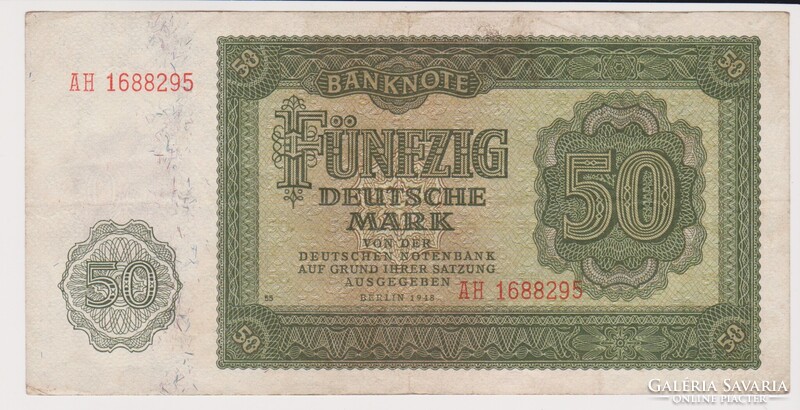 Németország 50 márka 1948 VF+    /B2/
