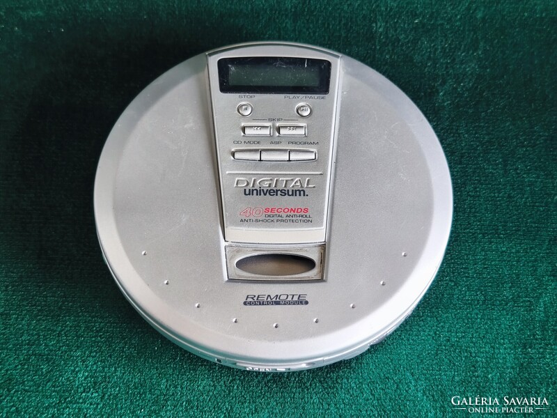 Universum CDP 1006 Discman (2000 körül) – hibás, nem kapcsol be, alkatrésznek