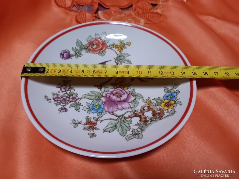 Hollóháza  porcelán  paradicsommadaras dísztányér