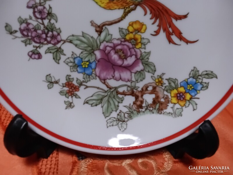 Hollóháza  porcelán  paradicsommadaras dísztányér
