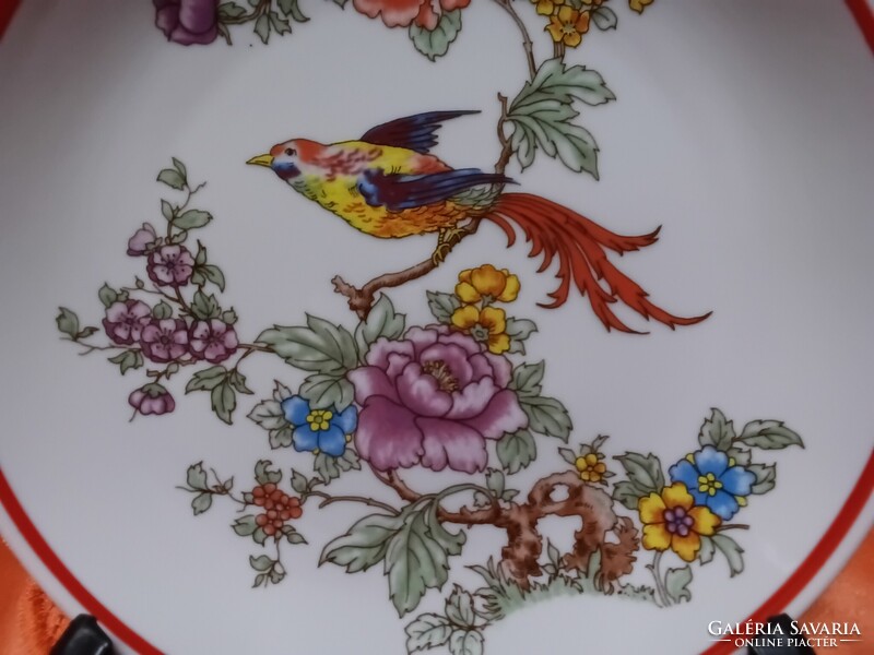 Hollóháza  porcelán  paradicsommadaras dísztányér