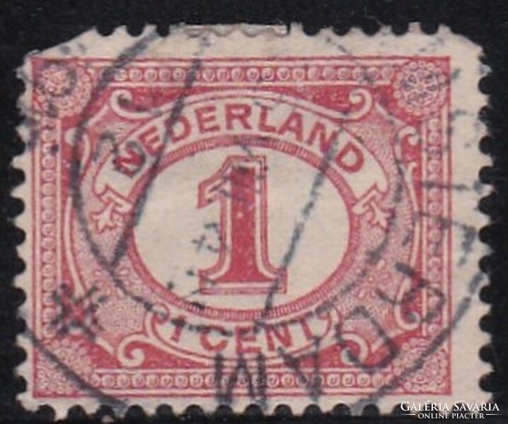 1899 Hollandia 1 Régi Bélyeg