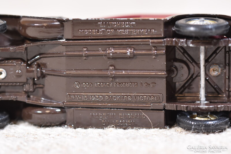 Matchbox Models of Yesteryear 1930 Packard Victoria fém autómodell Anglia 1969