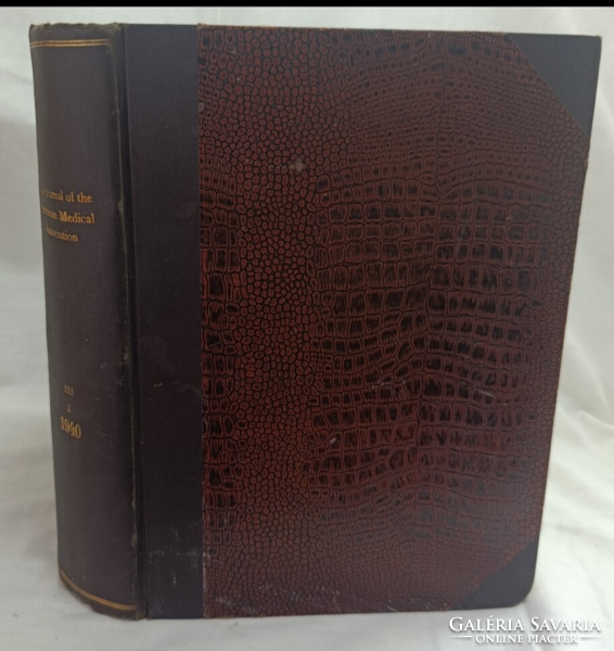 The Journal of the American Medical Association (JAMA) orvosi folyóirat 1940.