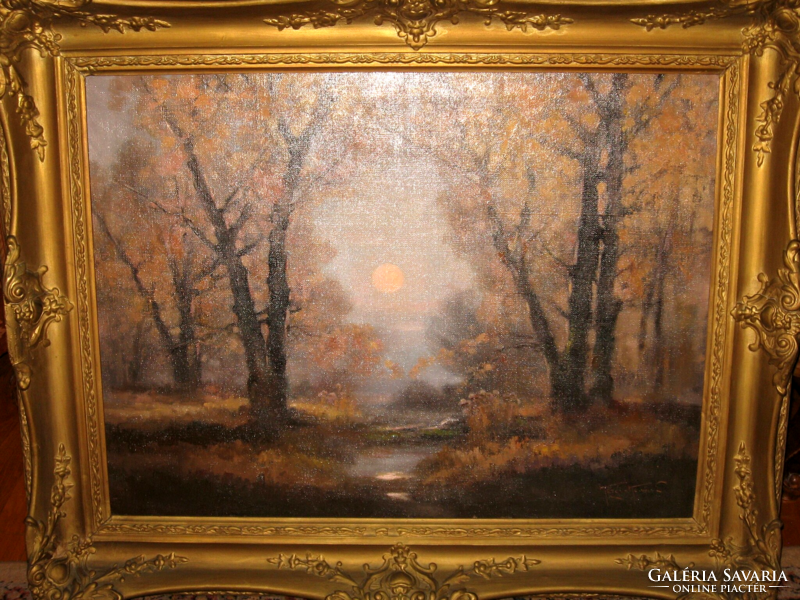 GUARANTEED ORIGINAL MAGICAL KÉZDI-KOVÁCS LÁSZLÓ / 1864-1942 / LANDSCAPE