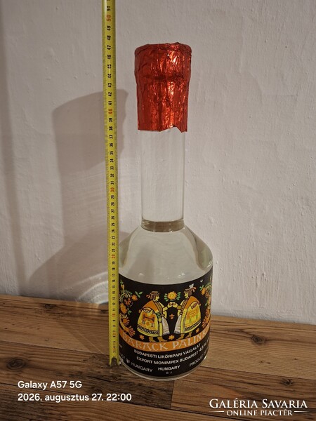Pálinka Ritkaság ! Barack Pálinka 4 Literes !!! 48 cm magas üveg !