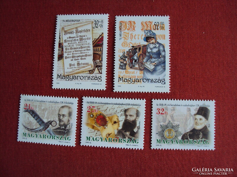 Magyar postatiszta bélyegek blokkok névértéken eladók-Sz-24