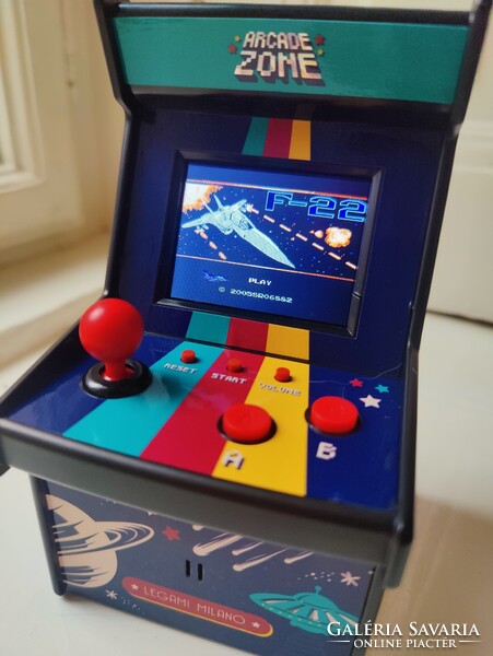 Árkád kvarcjáték, joystick -al, mini játékgép