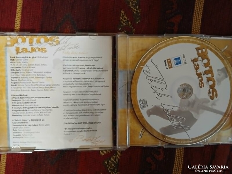 Keresztény dicsőítő CD csomag (2 db) – Botos Lajos: A hit jót vár + Kövesd a fényes csillagot