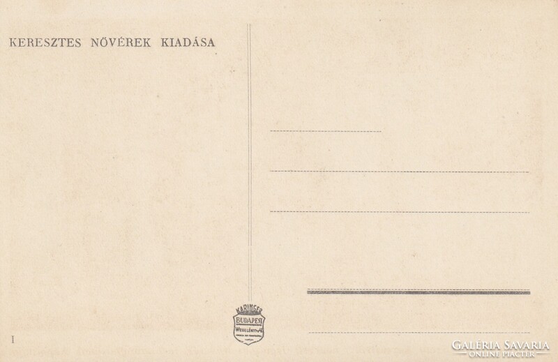 B - 682  Posta tiszta Magyarország:  Zsámbék (Keresztes Nővérek kiadása)