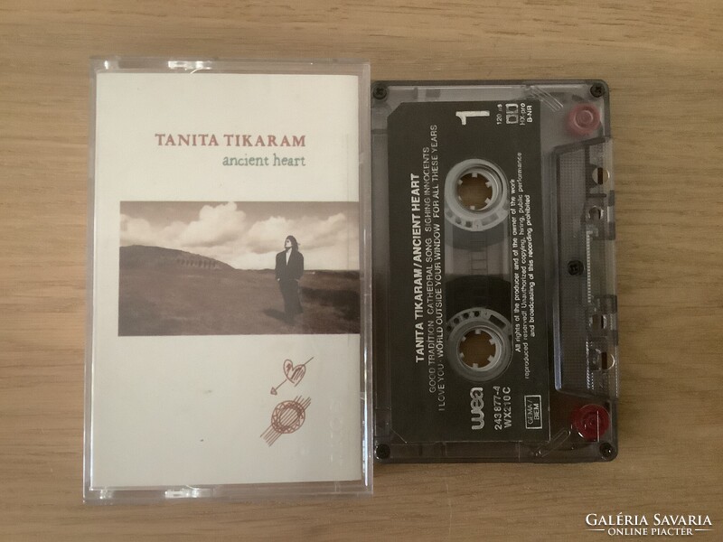 Tanita Tikaram Ancient Heart 1988 műsoros magnó kazetta