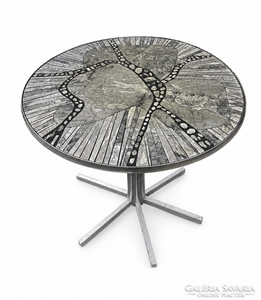 Beautiful Heinz Lilienthal “Knoll” mosaic coffee table