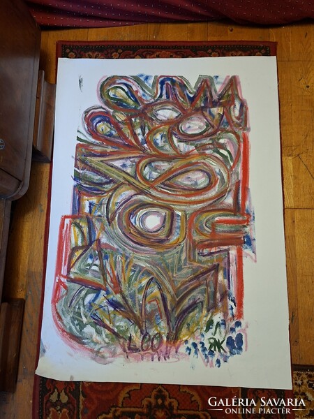JÁK PÉTER 2026 o/mixed 50X80 cm 