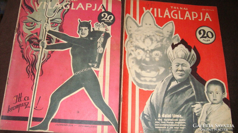 2 Tolnai Világlapja a címlapokon Krampusz és a Dalai láma