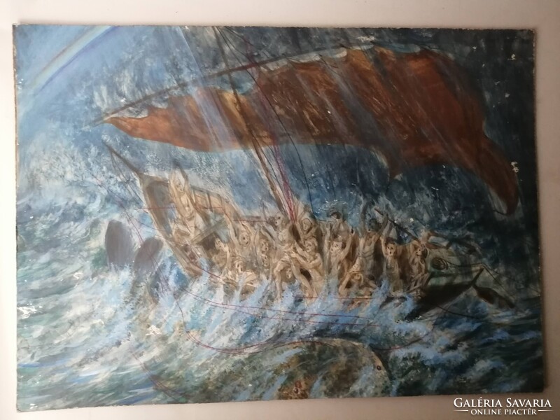 VARGA MÁTYÁSNAK TULAJDONÍTVA /1910-2002/ MITOLÓGIAI JELENET