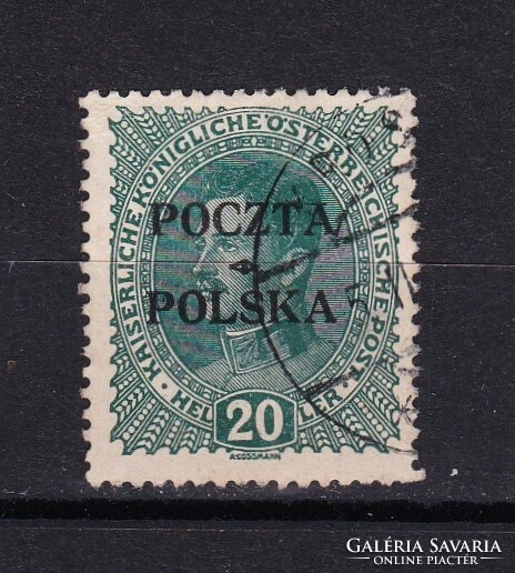 1919 Lengyelország 20 Heller Krakkói kiadás RITKA!