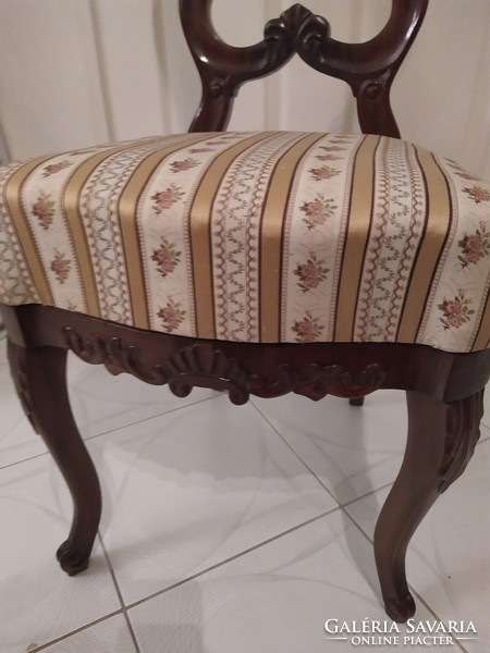 Biedermeier szék 3db múzeumi állapot