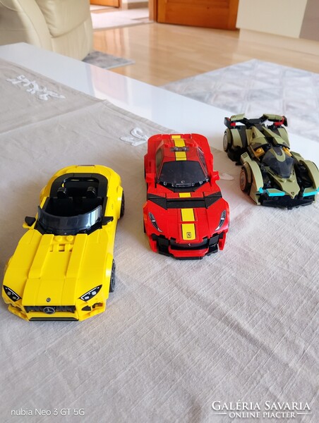 Eladó 4db Lego Speed Champion kisautó