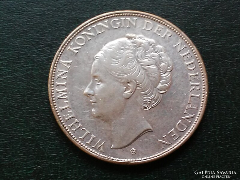 Holland 2 és fél Gulden, 1940, szép állapot .