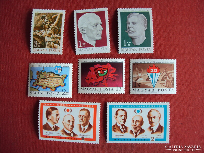 Magyar postatiszta sorok egységárban eladó-107